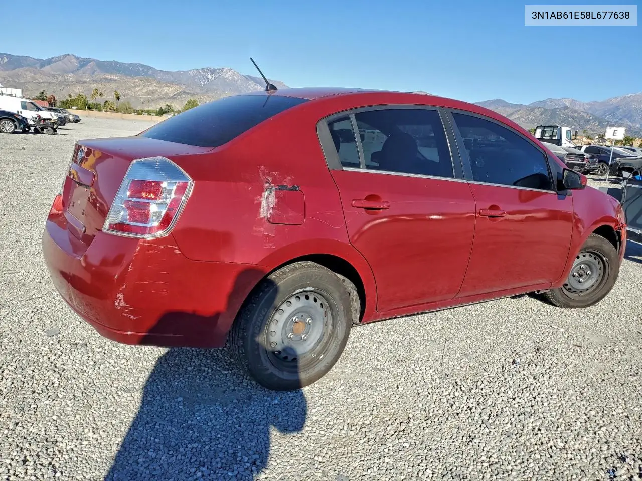 3N1AB61E58L677638 2008 Nissan Sentra 2.0