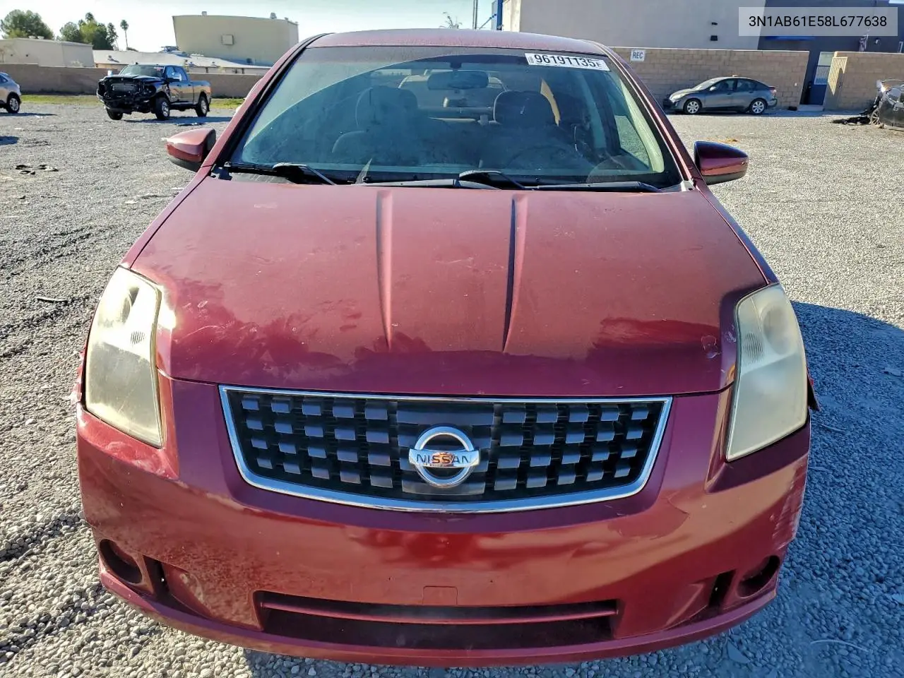 3N1AB61E58L677638 2008 Nissan Sentra 2.0
