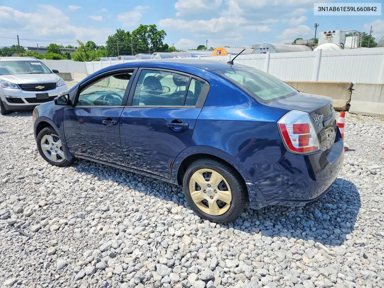 2009 Nissan Sentra 2.0 VIN: 3N1AB61E59L660842 Lot: 56108876