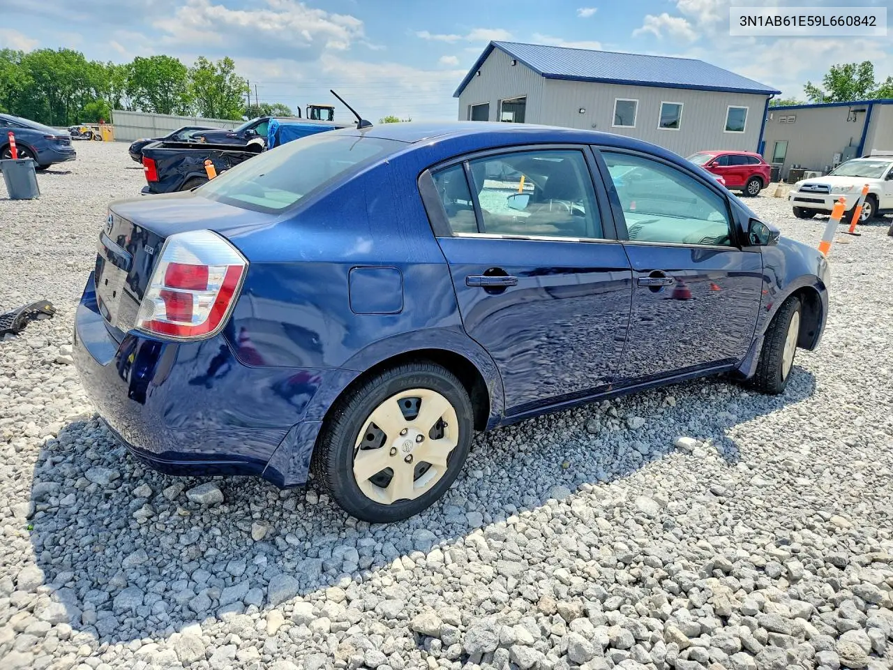 2009 Nissan Sentra 2.0 VIN: 3N1AB61E59L660842 Lot: 56108876