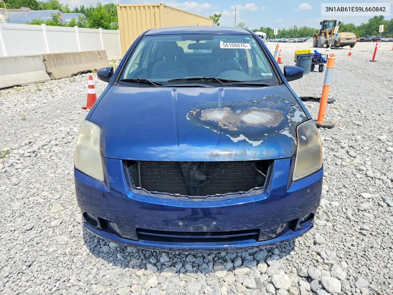 2009 Nissan Sentra 2.0 VIN: 3N1AB61E59L660842 Lot: 56108876