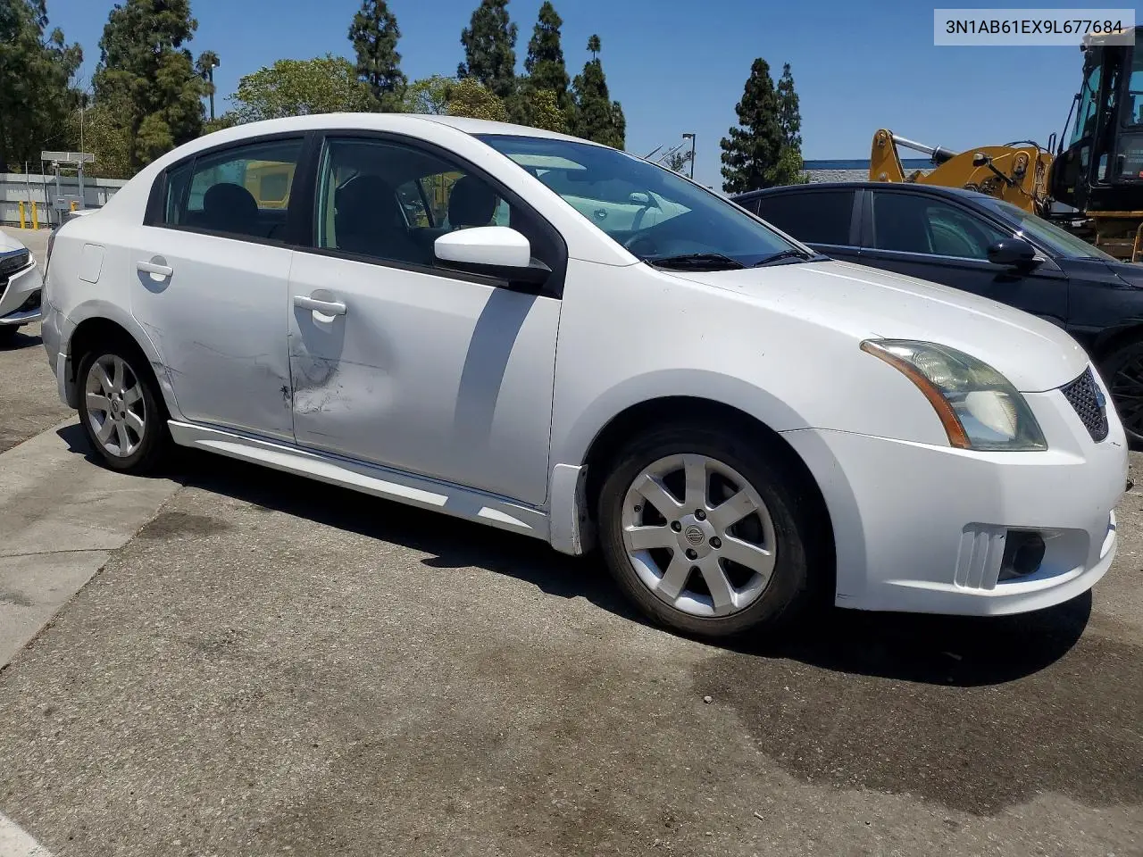 2009 Nissan Sentra 2.0 VIN: 3N1AB61EX9L677684 Lot: 57601046