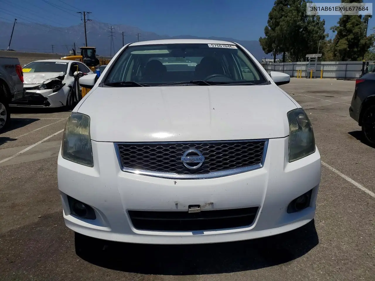 2009 Nissan Sentra 2.0 VIN: 3N1AB61EX9L677684 Lot: 57601046