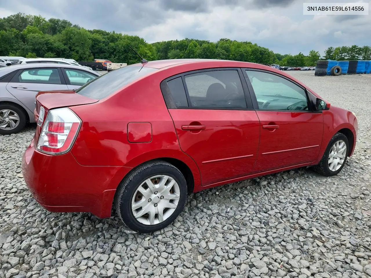 2009 Nissan Sentra 2.0 VIN: 3N1AB61E59L614556 Lot: 61639546
