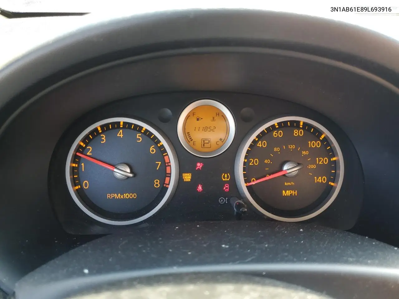 3N1AB61E89L693916 2009 Nissan Sentra 2.0