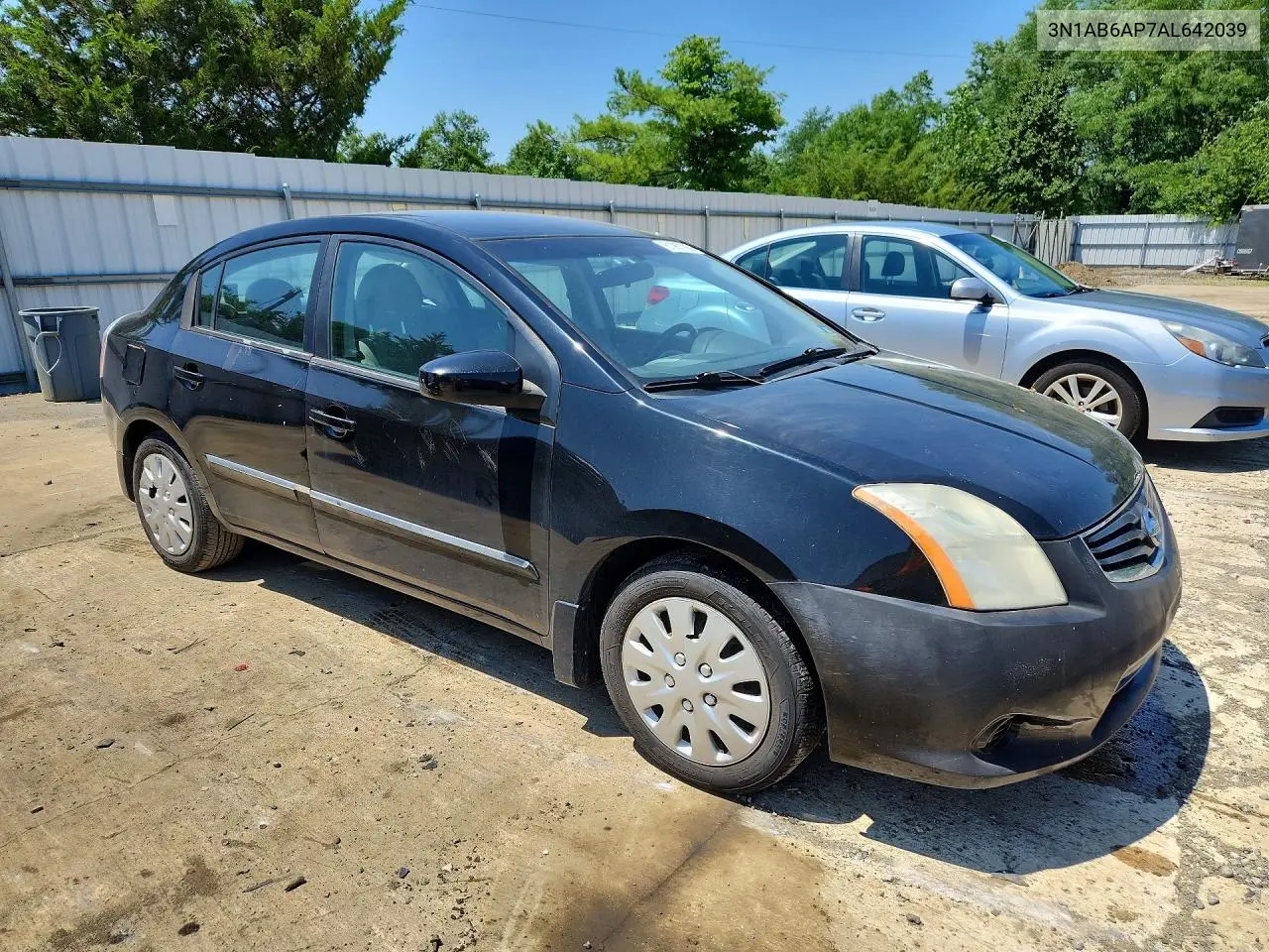2010 Nissan Sentra 2.0 VIN: 3N1AB6AP7AL642039 Lot: 61967786