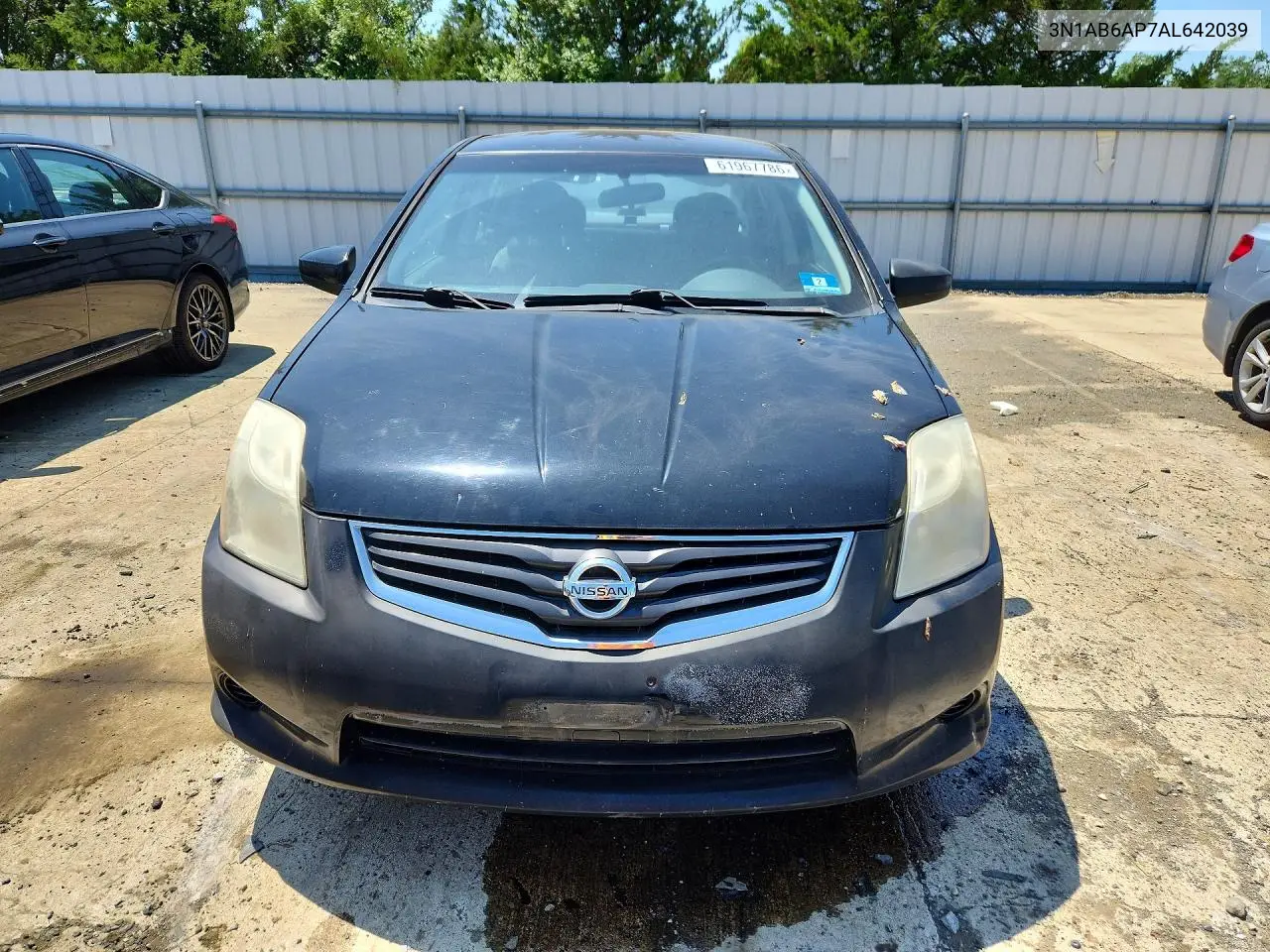 2010 Nissan Sentra 2.0 VIN: 3N1AB6AP7AL642039 Lot: 61967786