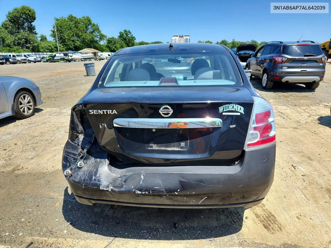 2010 Nissan Sentra 2.0 VIN: 3N1AB6AP7AL642039 Lot: 61967786