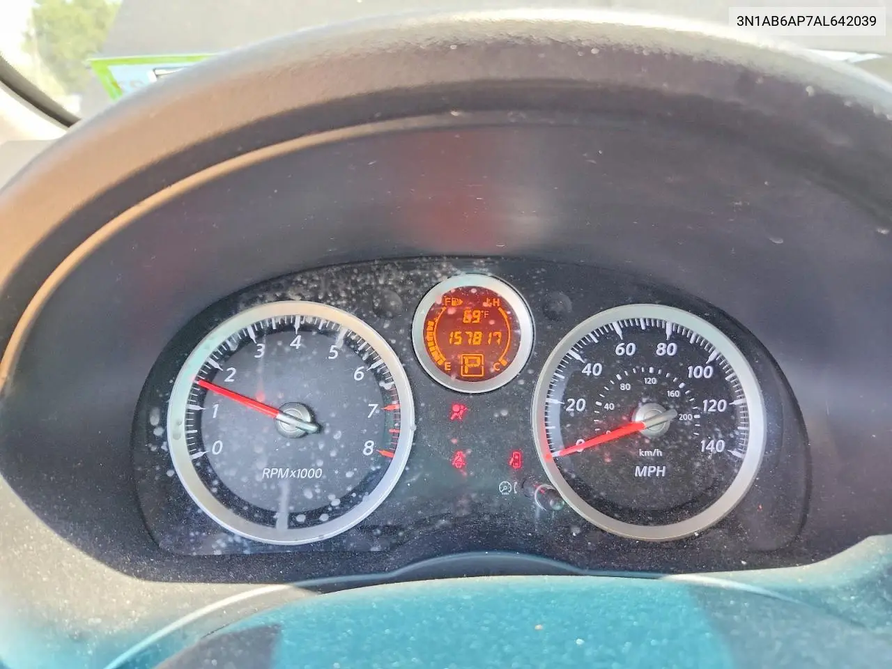 2010 Nissan Sentra 2.0 VIN: 3N1AB6AP7AL642039 Lot: 61967786