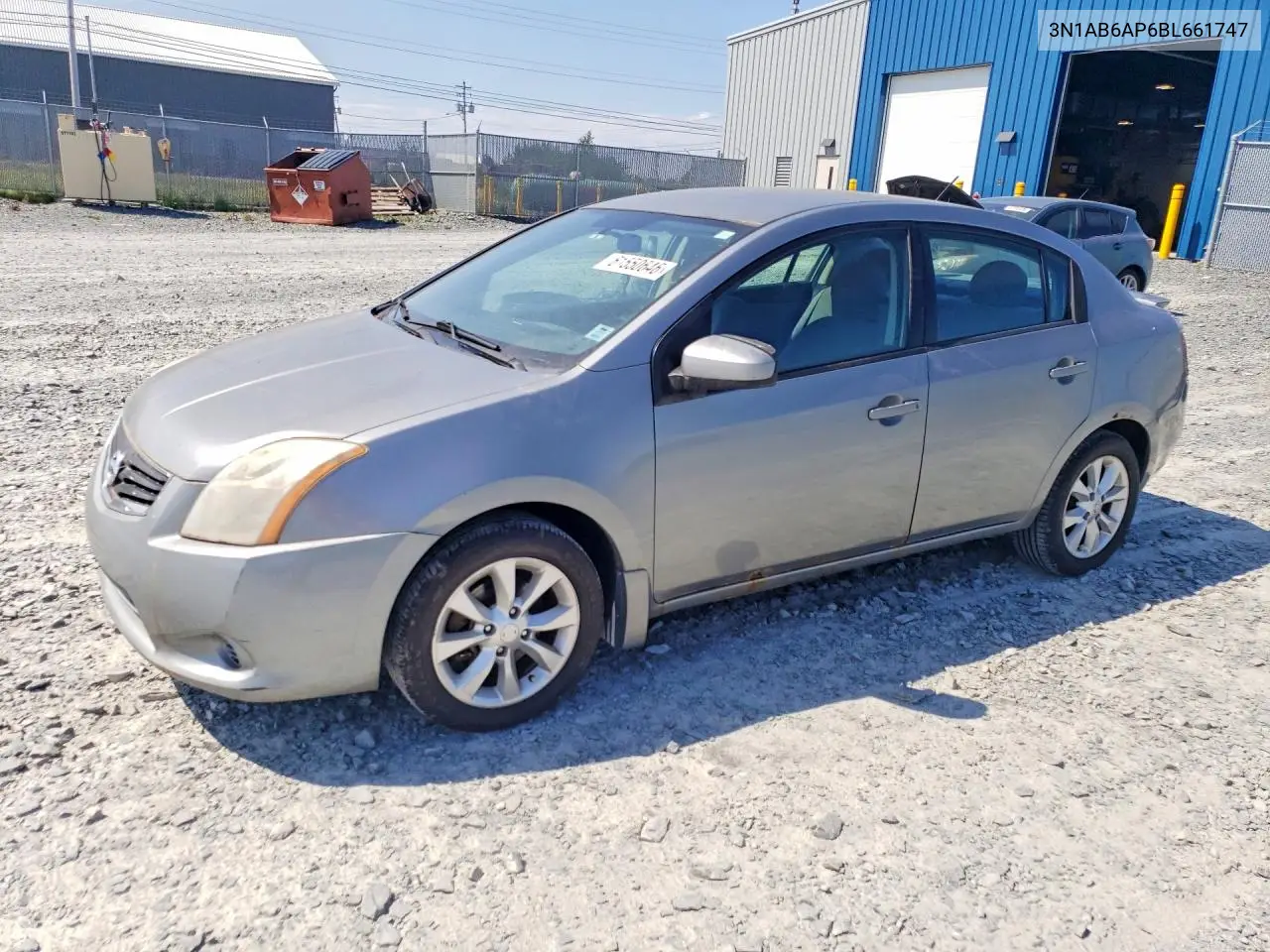 2011 Nissan Sentra 2.0 VIN: 3N1AB6AP6BL661747 Lot: 61550646