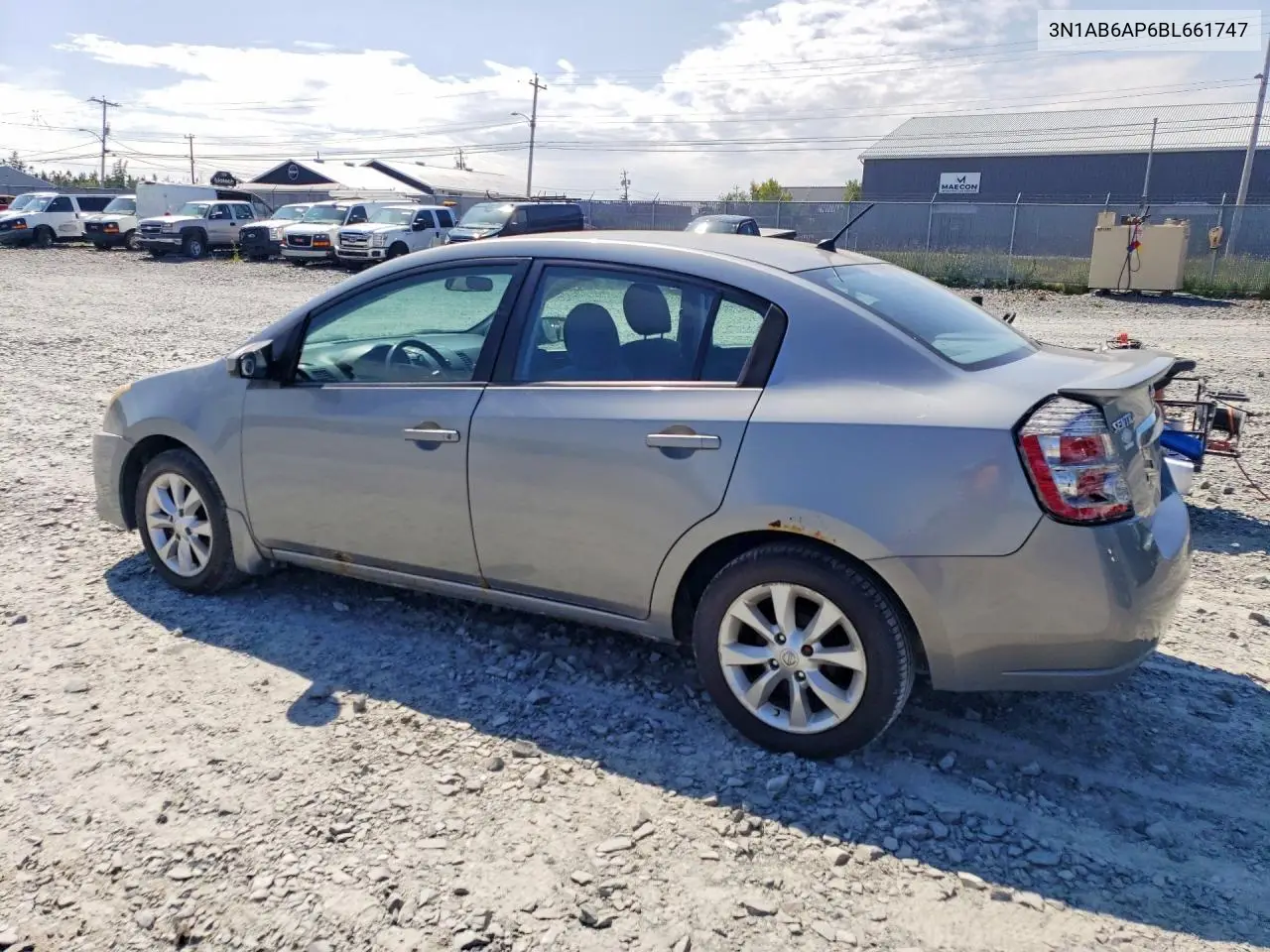 2011 Nissan Sentra 2.0 VIN: 3N1AB6AP6BL661747 Lot: 61550646