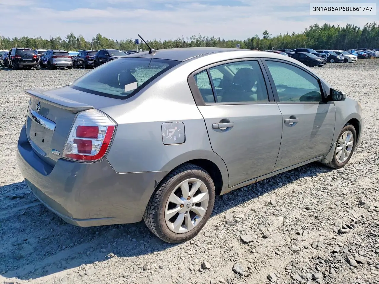 2011 Nissan Sentra 2.0 VIN: 3N1AB6AP6BL661747 Lot: 61550646