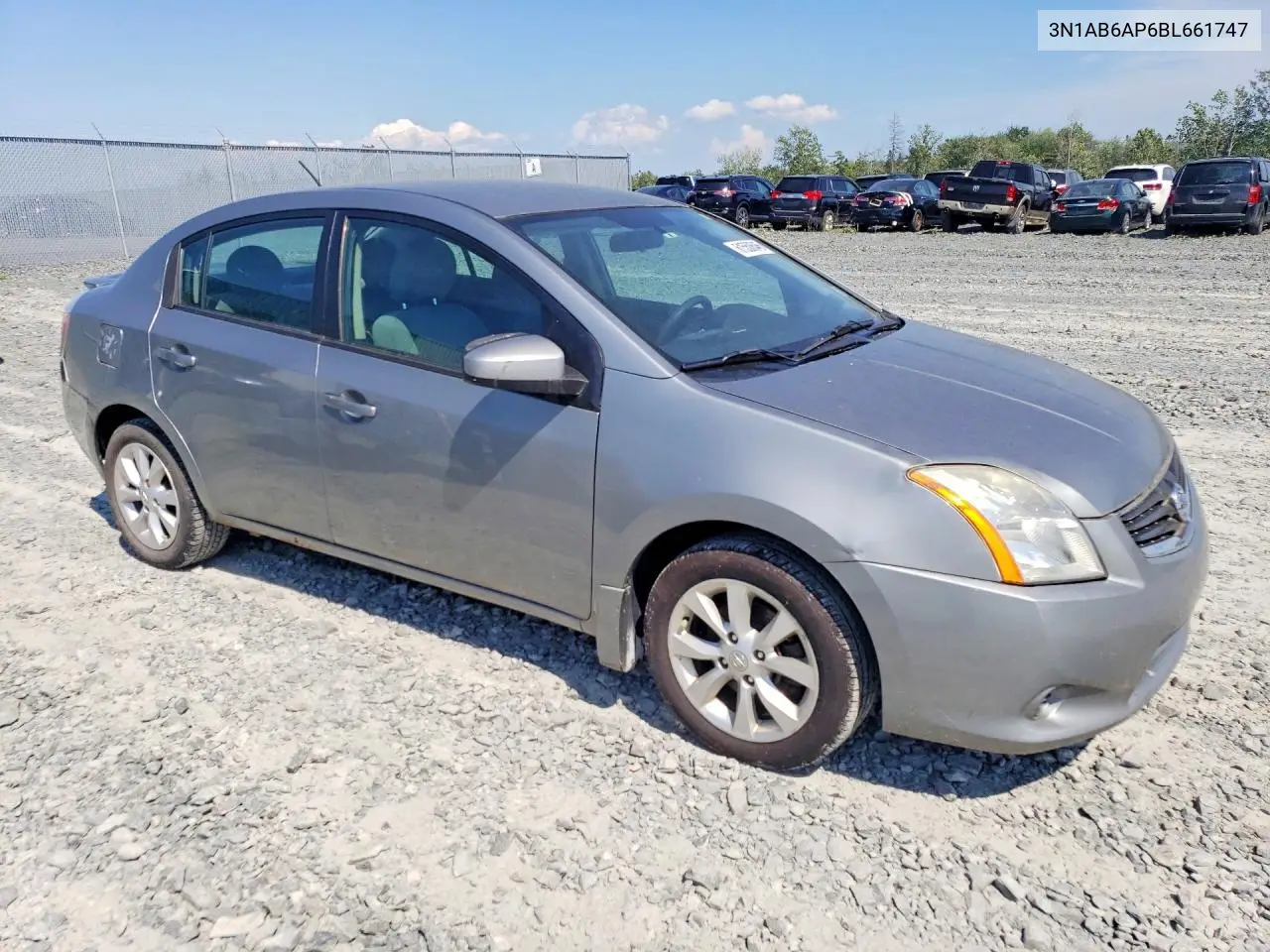 2011 Nissan Sentra 2.0 VIN: 3N1AB6AP6BL661747 Lot: 61550646