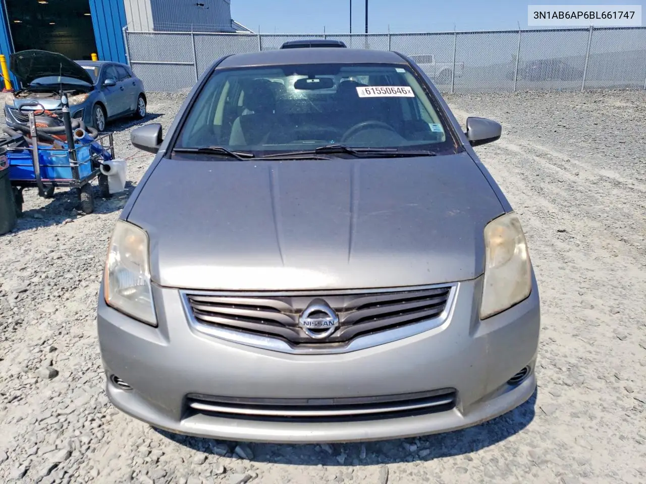 2011 Nissan Sentra 2.0 VIN: 3N1AB6AP6BL661747 Lot: 61550646