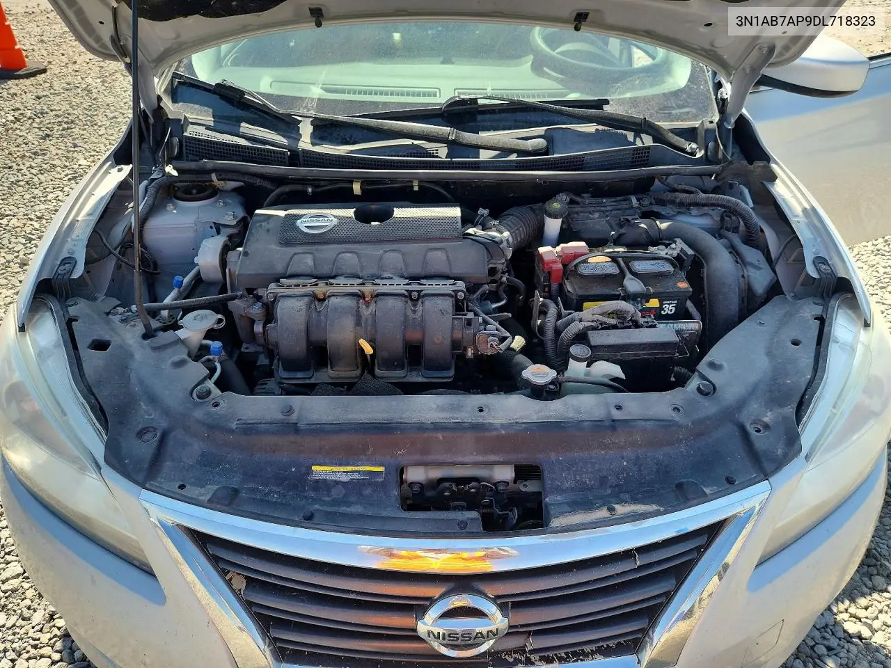 2013 Nissan Sentra S VIN: 3N1AB7AP9DL718323 Lot: 60700456