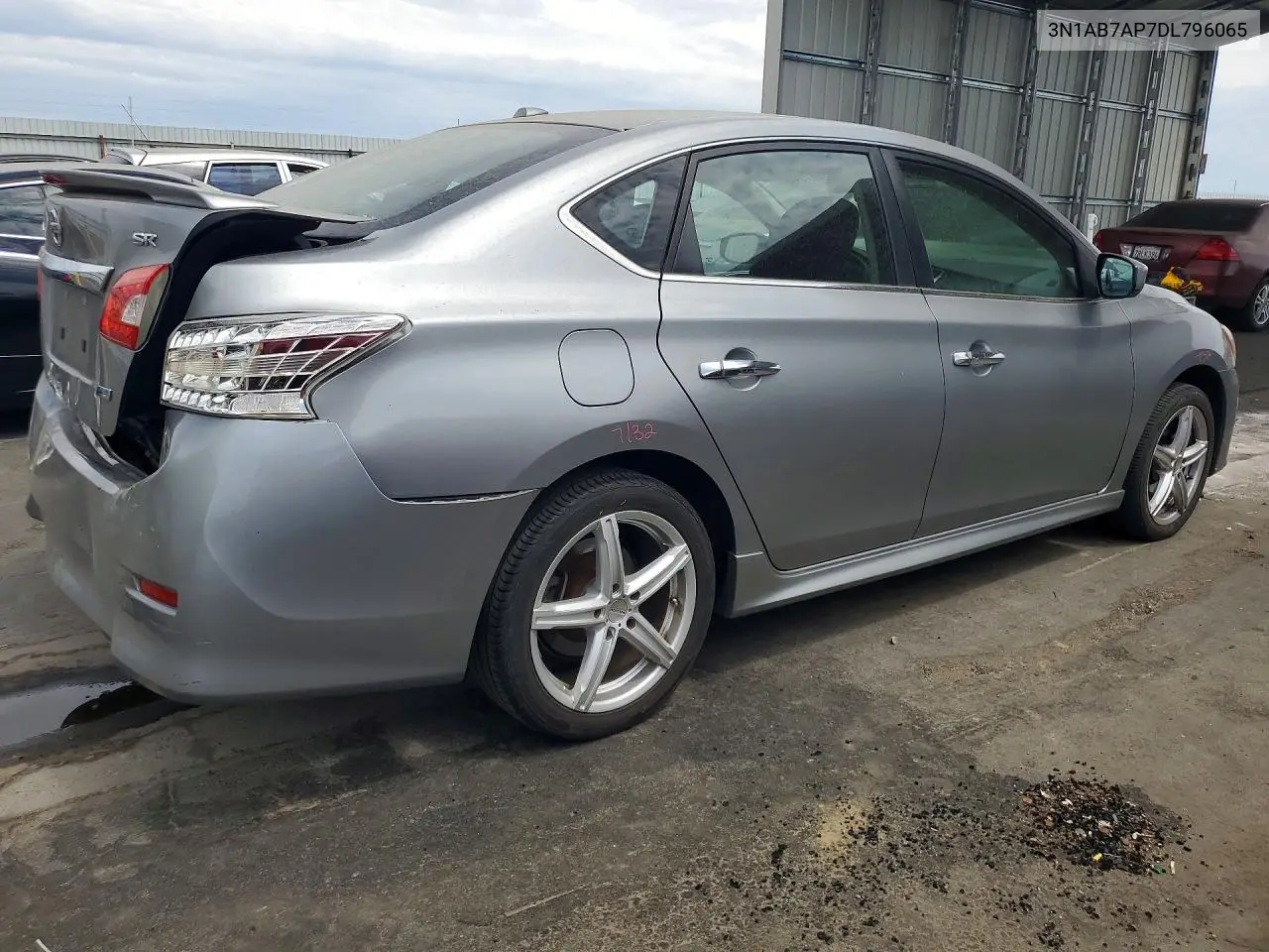 2013 Nissan Sentra S VIN: 3N1AB7AP7DL796065 Lot: 60794646