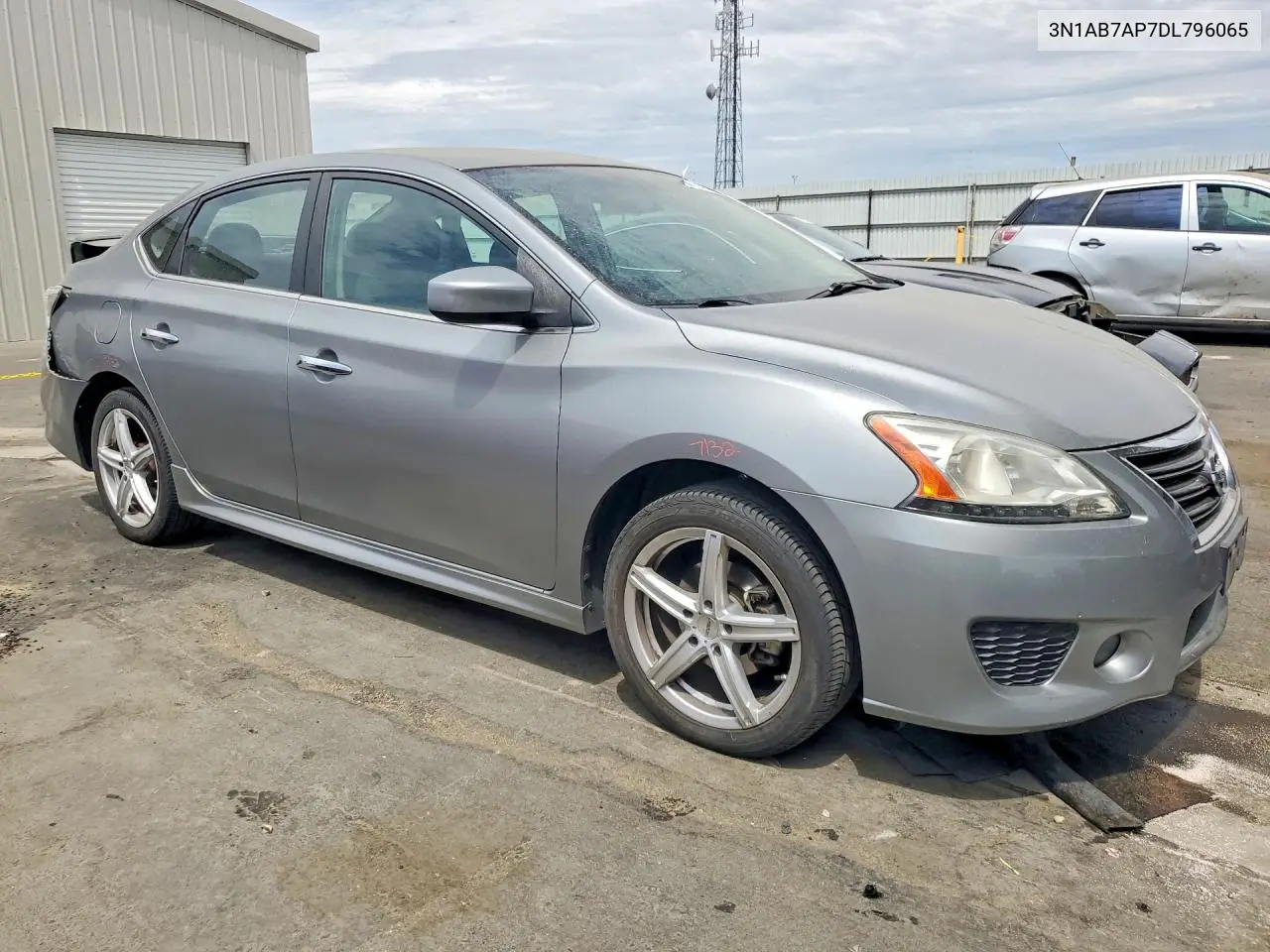2013 Nissan Sentra S VIN: 3N1AB7AP7DL796065 Lot: 60794646