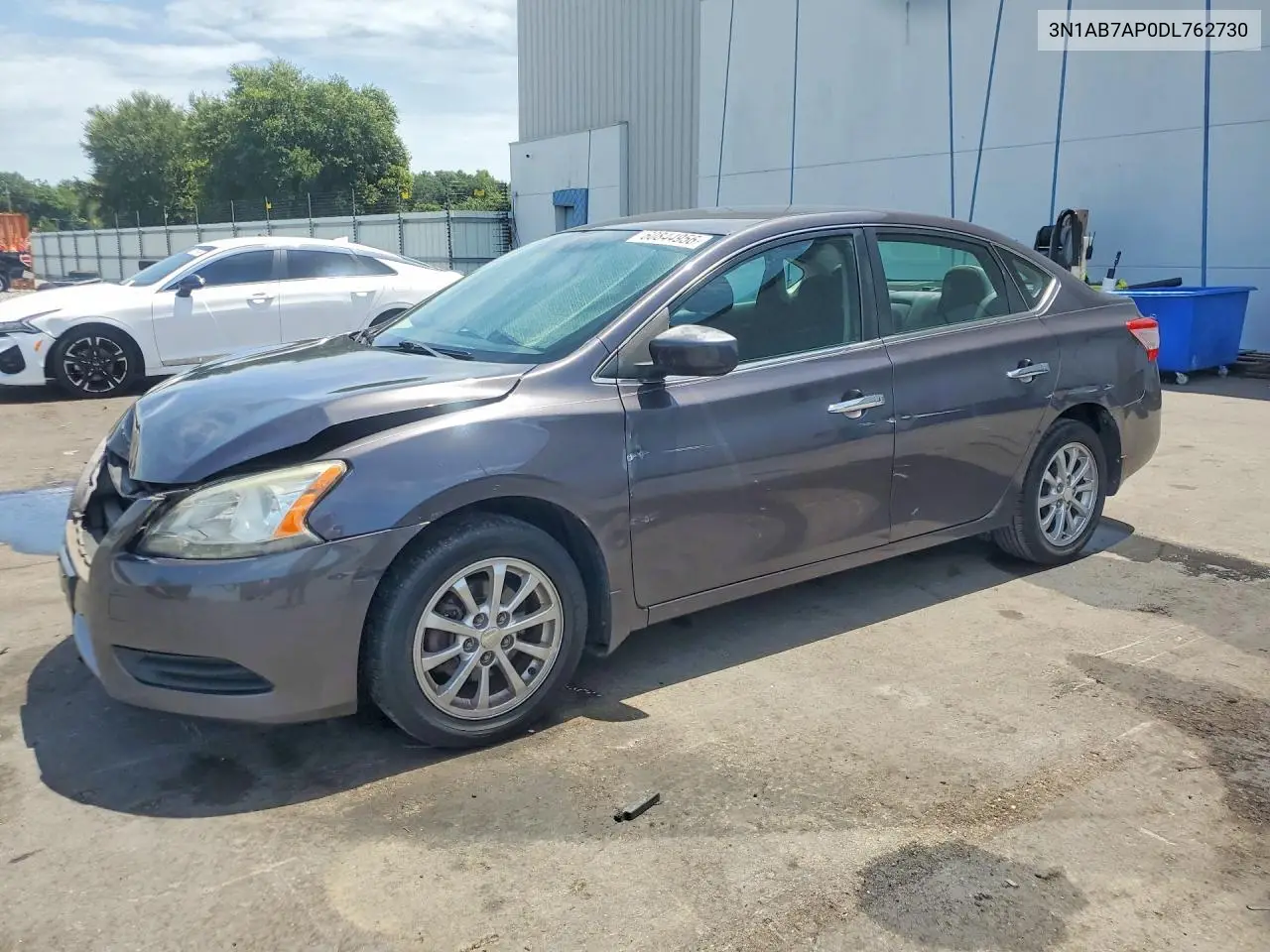2013 Nissan Sentra S VIN: 3N1AB7AP0DL762730 Lot: 60844956