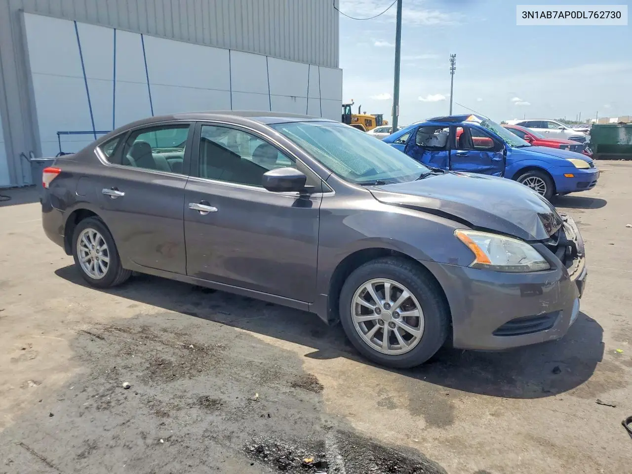 2013 Nissan Sentra S VIN: 3N1AB7AP0DL762730 Lot: 60844956