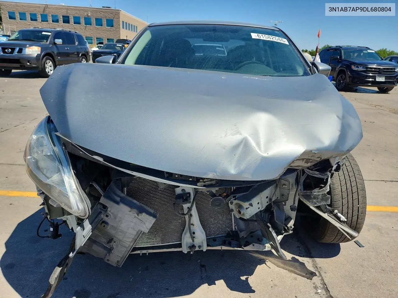 2013 Nissan Sentra S VIN: 3N1AB7AP9DL680804 Lot: 61582686
