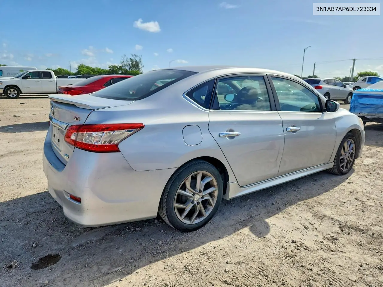 2013 Nissan Sentra S VIN: 3N1AB7AP6DL723334 Lot: 62076796