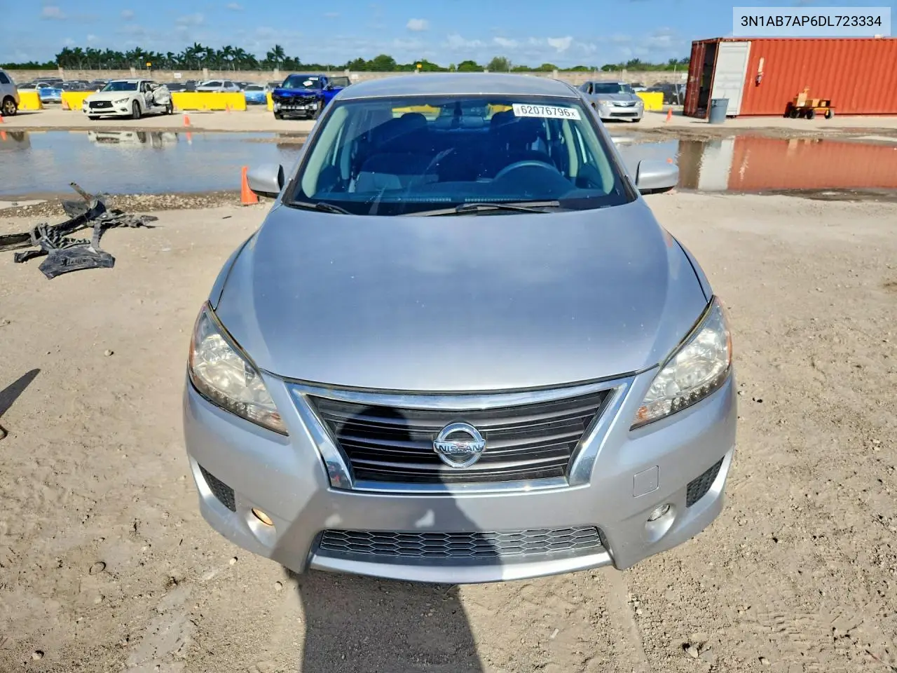 2013 Nissan Sentra S VIN: 3N1AB7AP6DL723334 Lot: 62076796