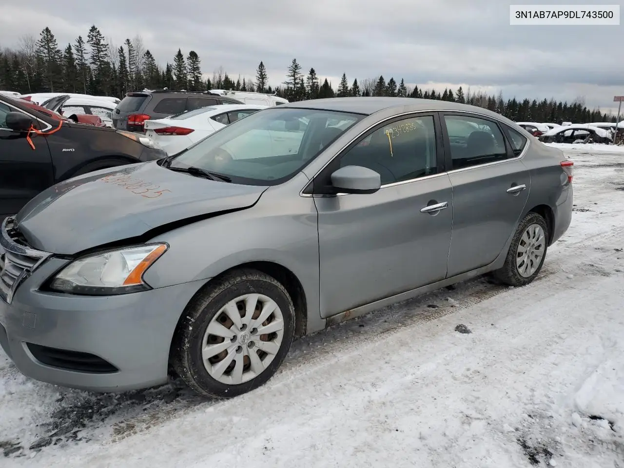 3N1AB7AP9DL743500 2013 Nissan Sentra S