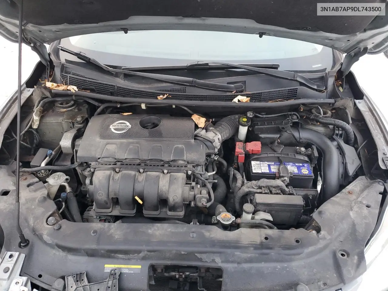 3N1AB7AP9DL743500 2013 Nissan Sentra S