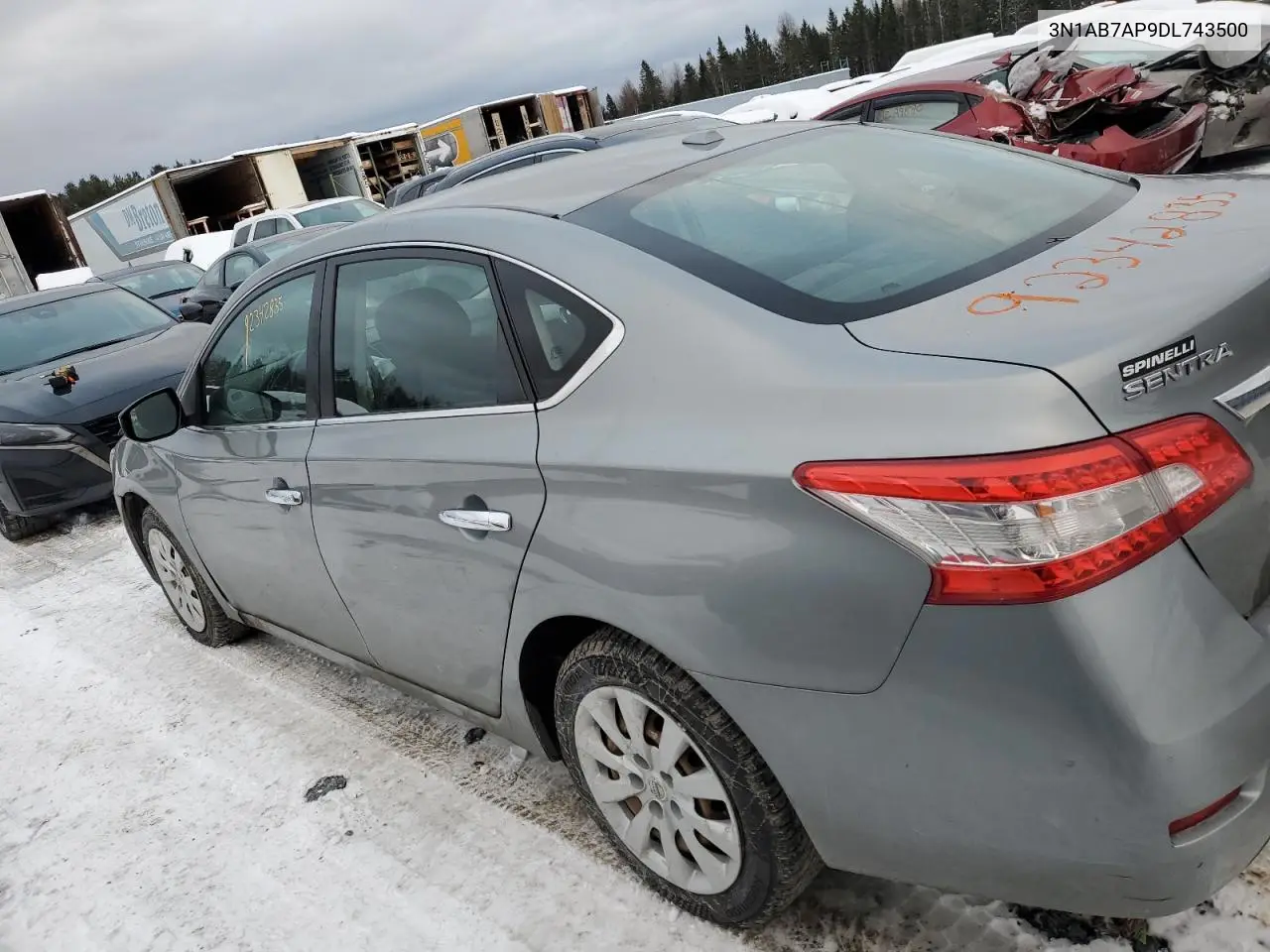 3N1AB7AP9DL743500 2013 Nissan Sentra S
