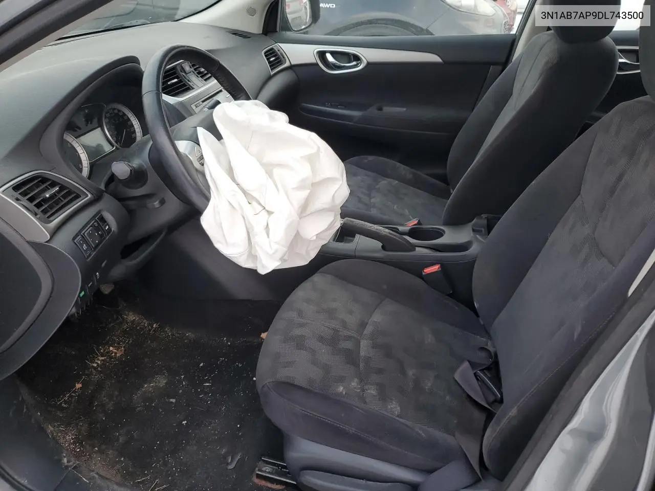3N1AB7AP9DL743500 2013 Nissan Sentra S