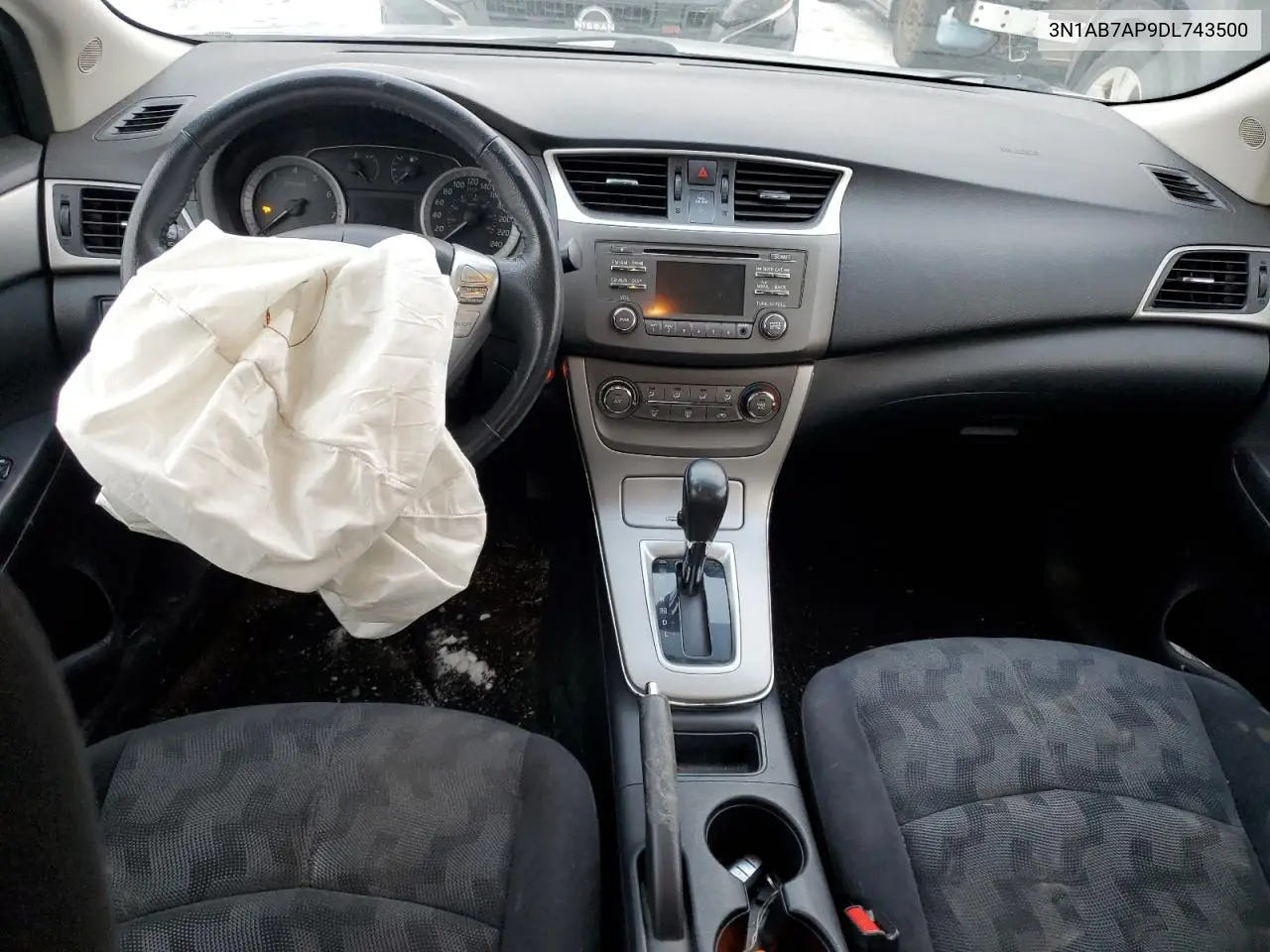 3N1AB7AP9DL743500 2013 Nissan Sentra S