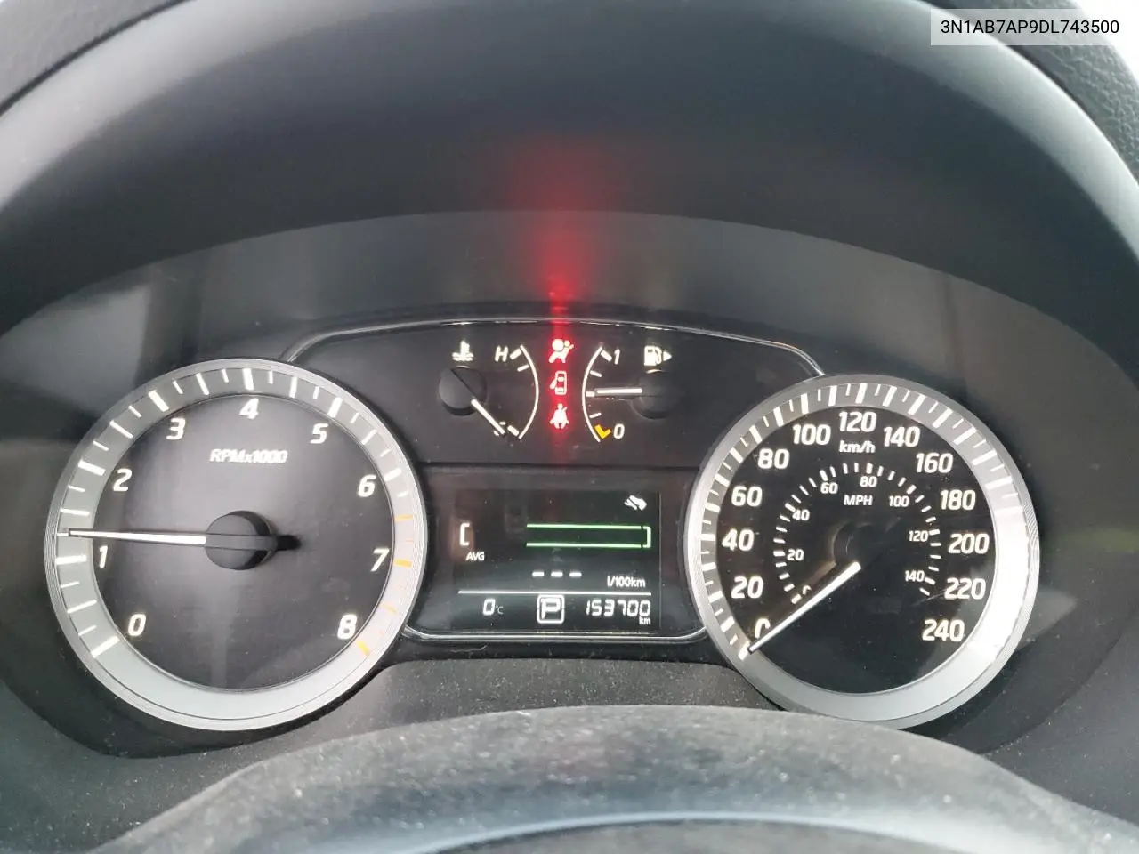 3N1AB7AP9DL743500 2013 Nissan Sentra S