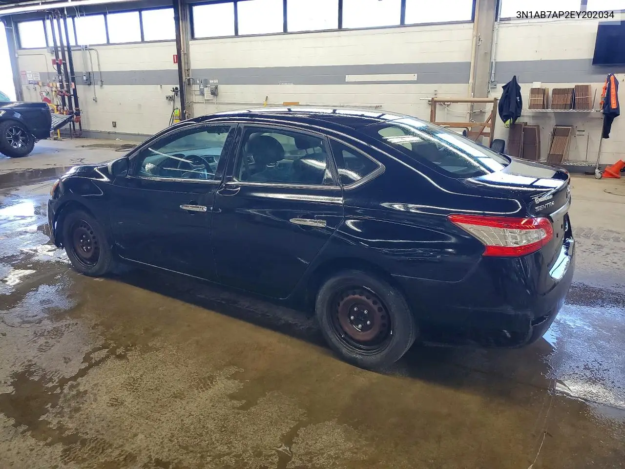 2014 Nissan Sentra S VIN: 3N1AB7AP2EY202034 Lot: 58410216
