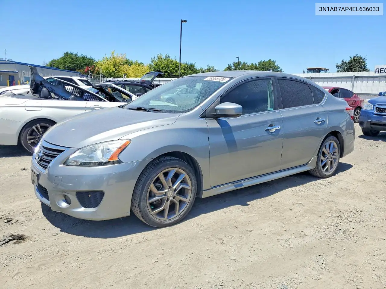 2014 Nissan Sentra Sr VIN: 3N1AB7AP4EL636033 Lot: 58958906
