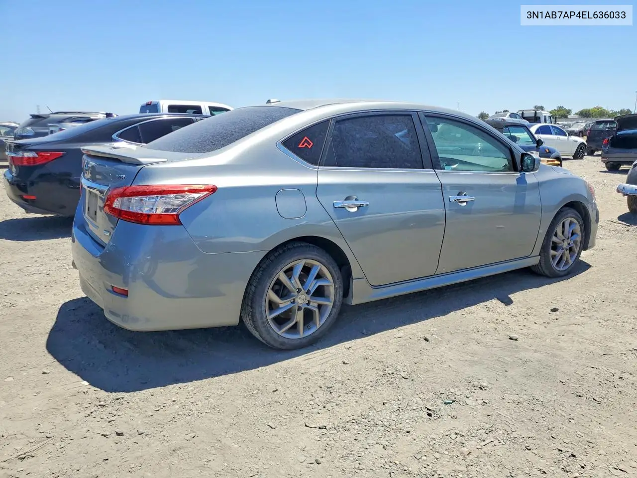 2014 Nissan Sentra Sr VIN: 3N1AB7AP4EL636033 Lot: 58958906