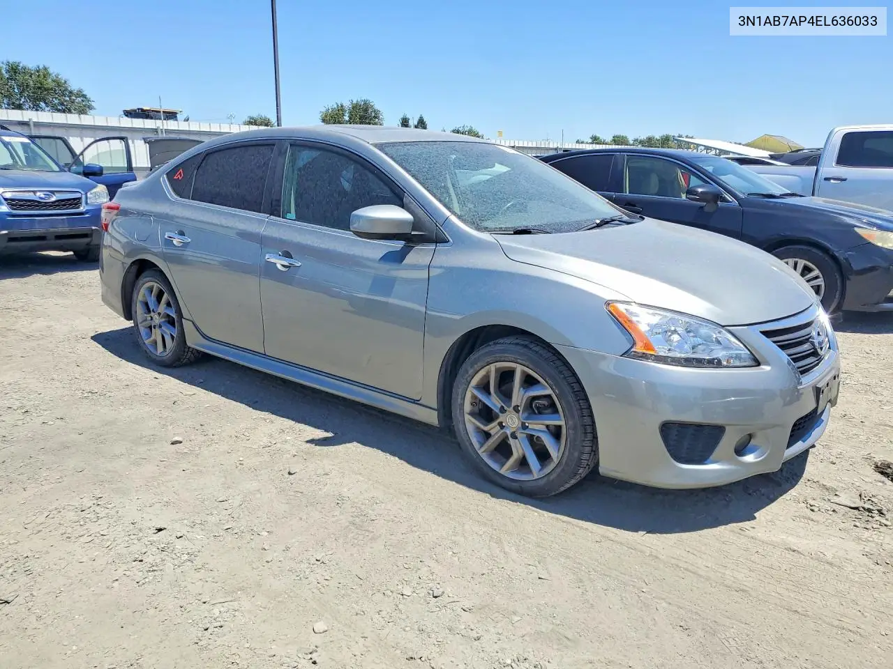 2014 Nissan Sentra Sr VIN: 3N1AB7AP4EL636033 Lot: 58958906