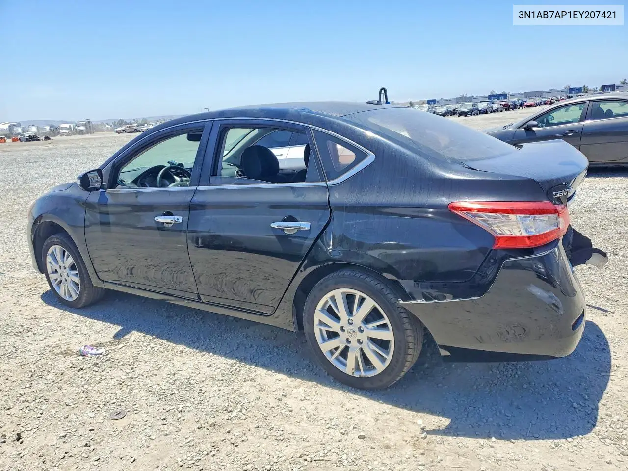 2014 Nissan Sentra Sl VIN: 3N1AB7AP1EY207421 Lot: 59891986