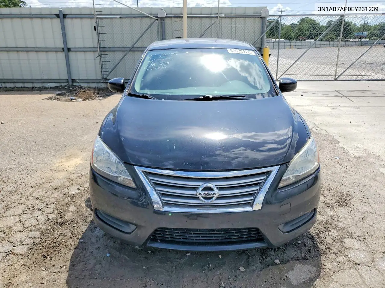 2014 Nissan Sentra Fe+ S VIN: 3N1AB7AP0EY231239 Lot: 60530226