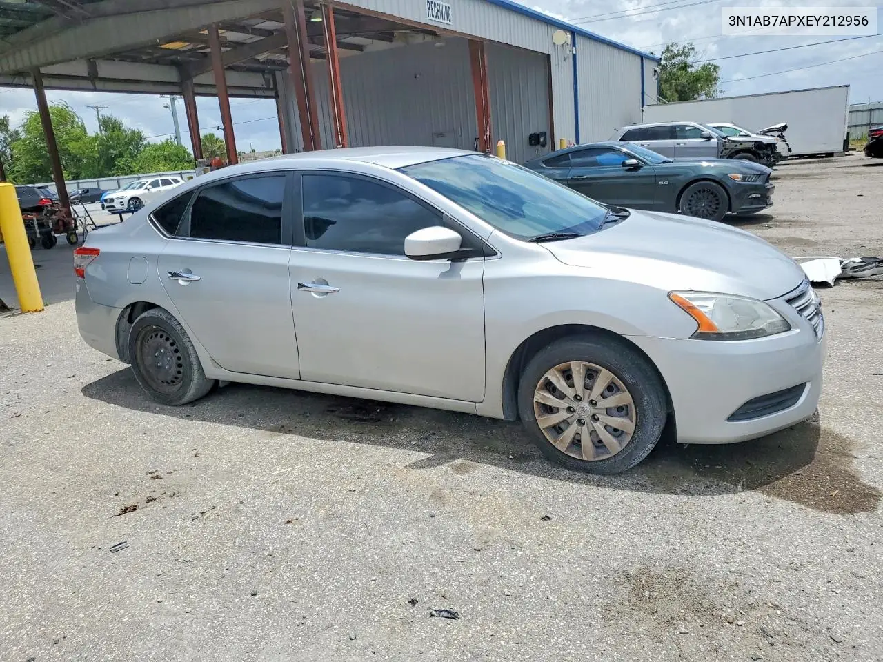 2014 Nissan Sentra Sv VIN: 3N1AB7APXEY212956 Lot: 61882076