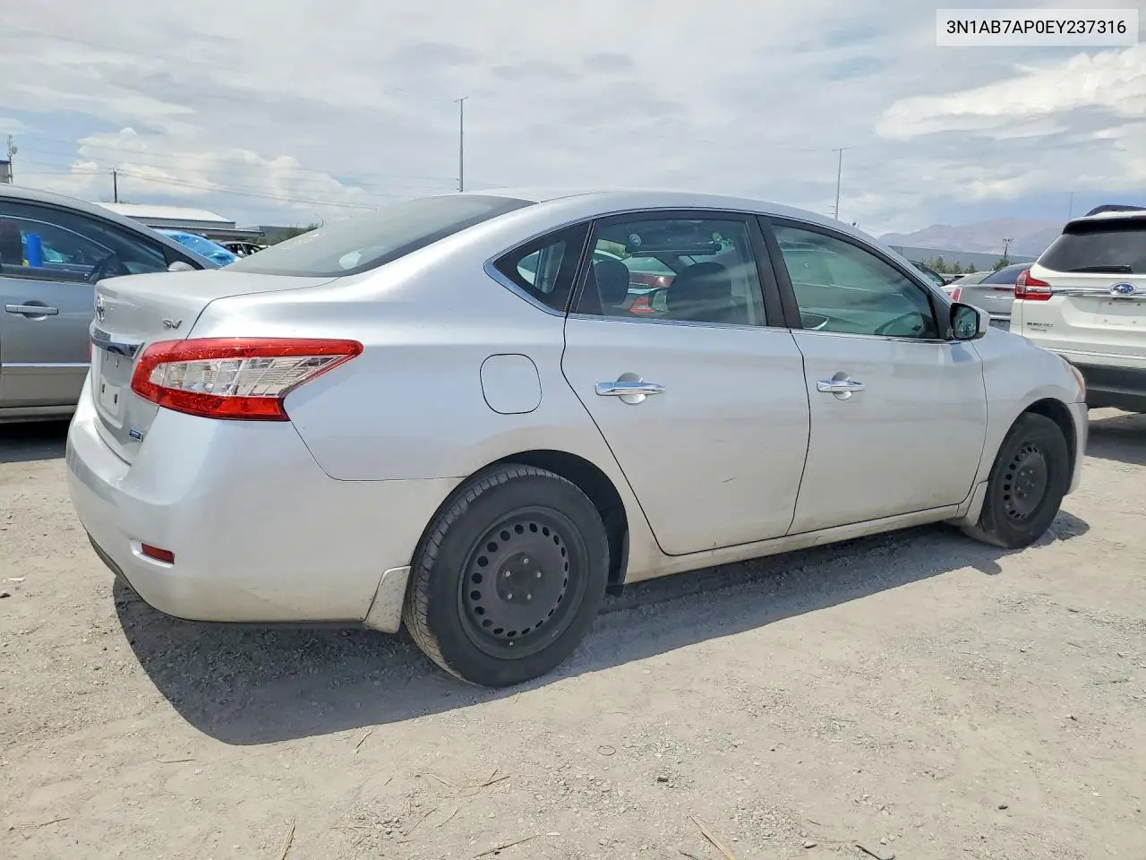 2014 Nissan Sentra Sv VIN: 3N1AB7AP0EY237316 Lot: 61994856