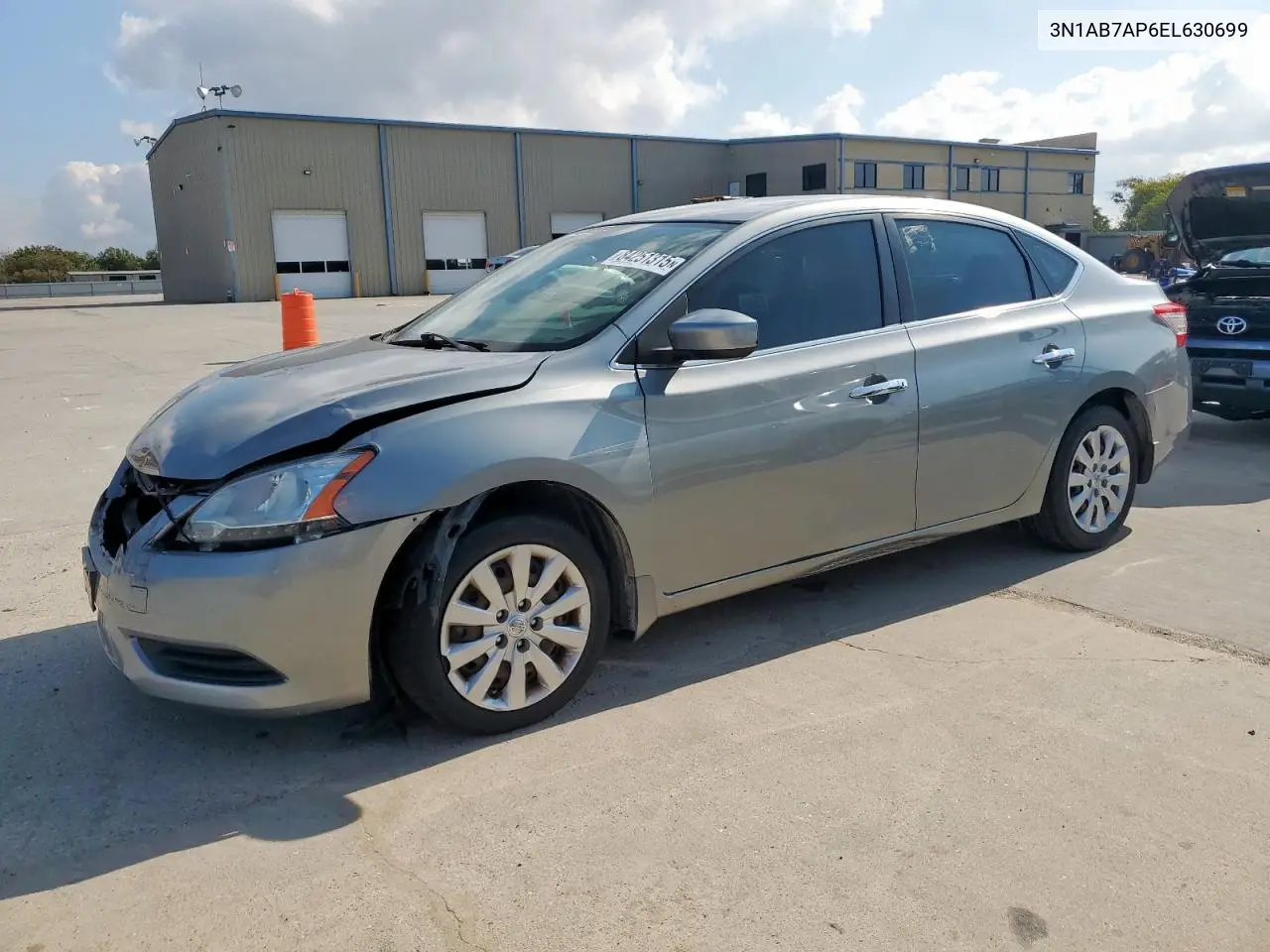 3N1AB7AP6EL630699 2014 Nissan Sentra S