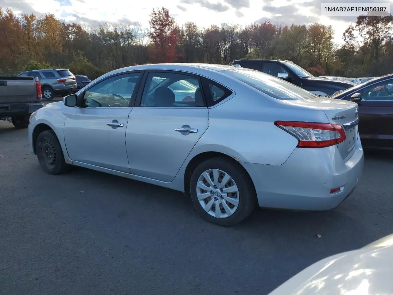 1N4AB7AP1EN850187 2014 Nissan Sentra S