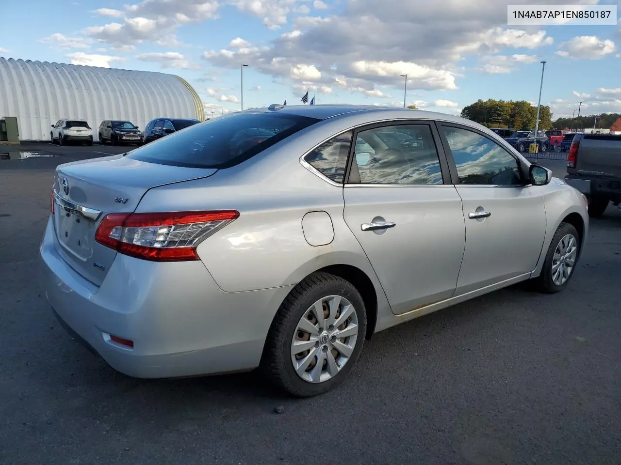 1N4AB7AP1EN850187 2014 Nissan Sentra S
