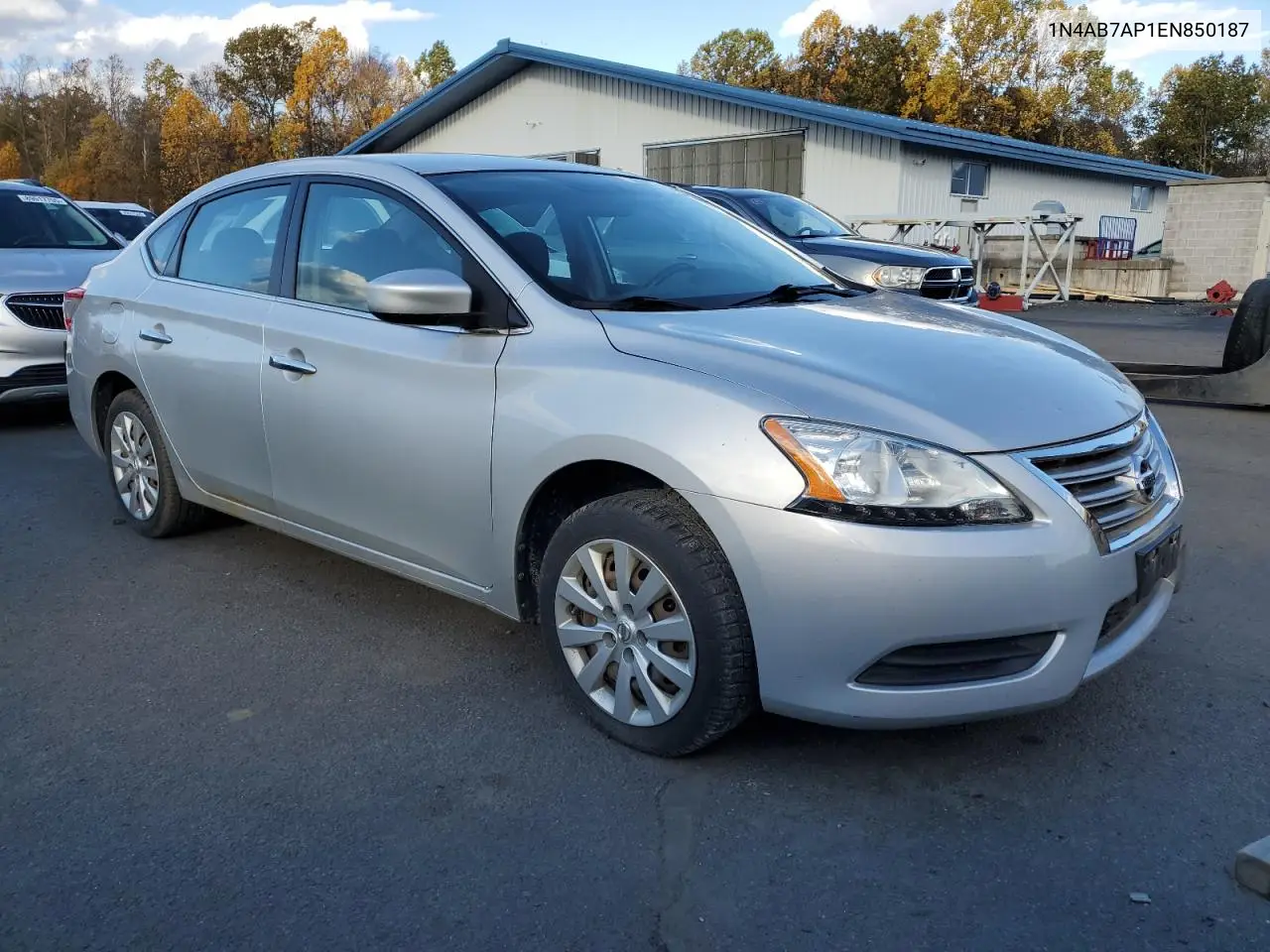 1N4AB7AP1EN850187 2014 Nissan Sentra S