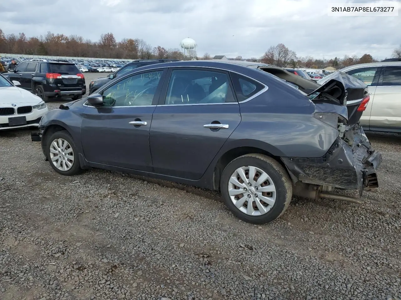 3N1AB7AP8EL673277 2014 Nissan Sentra S