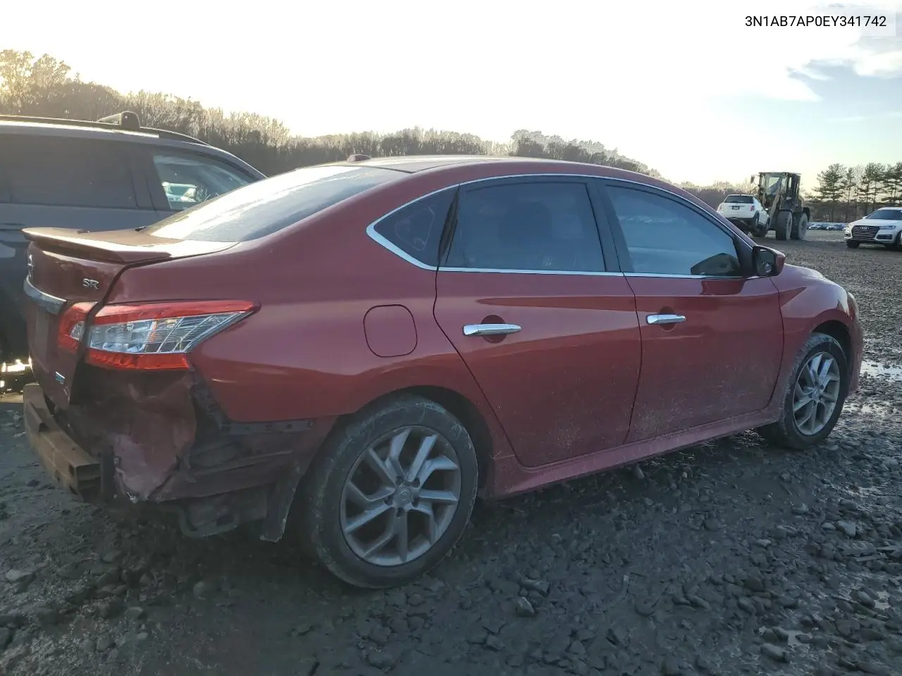 3N1AB7AP0EY341742 2014 Nissan Sentra S