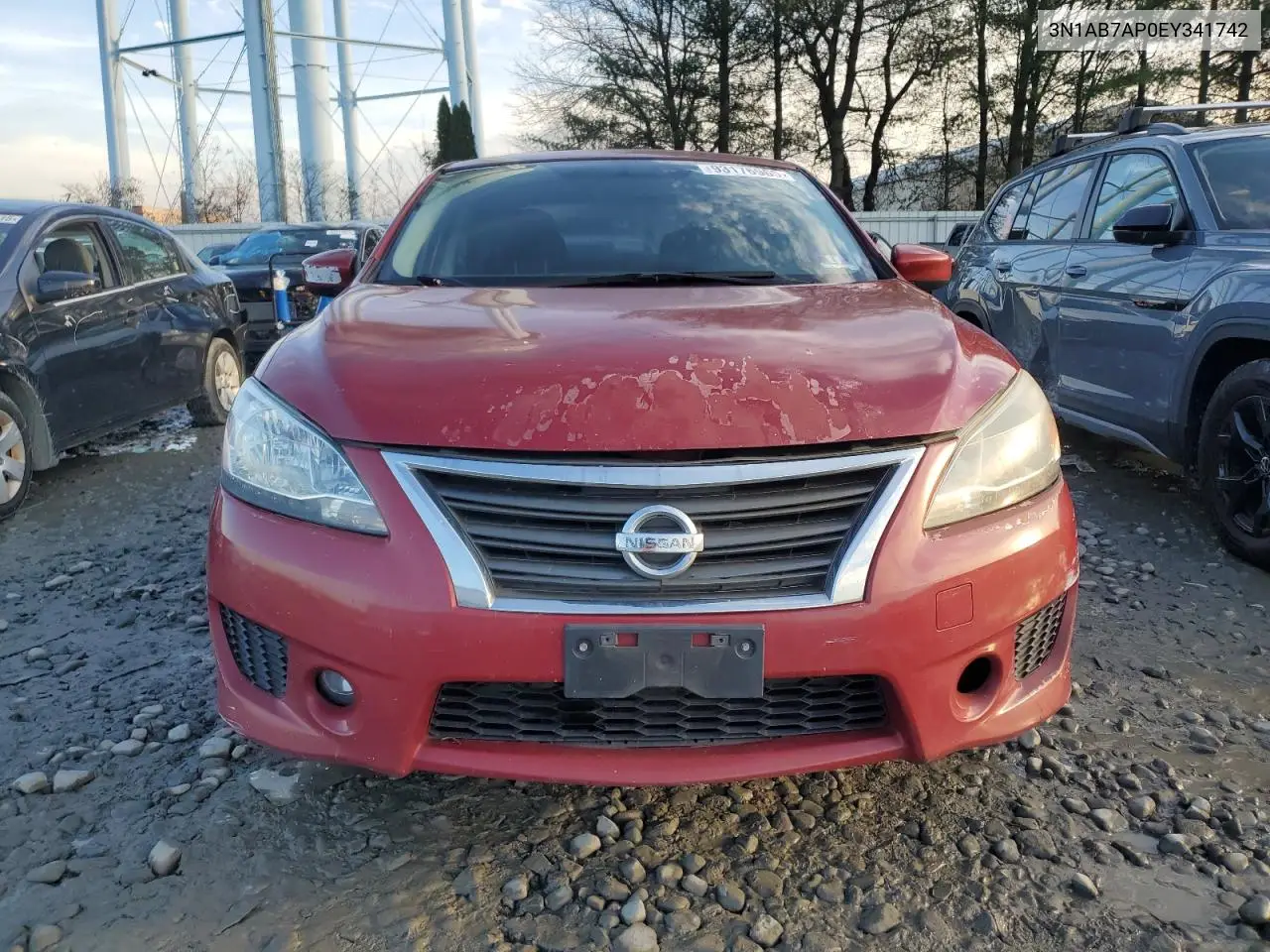3N1AB7AP0EY341742 2014 Nissan Sentra S
