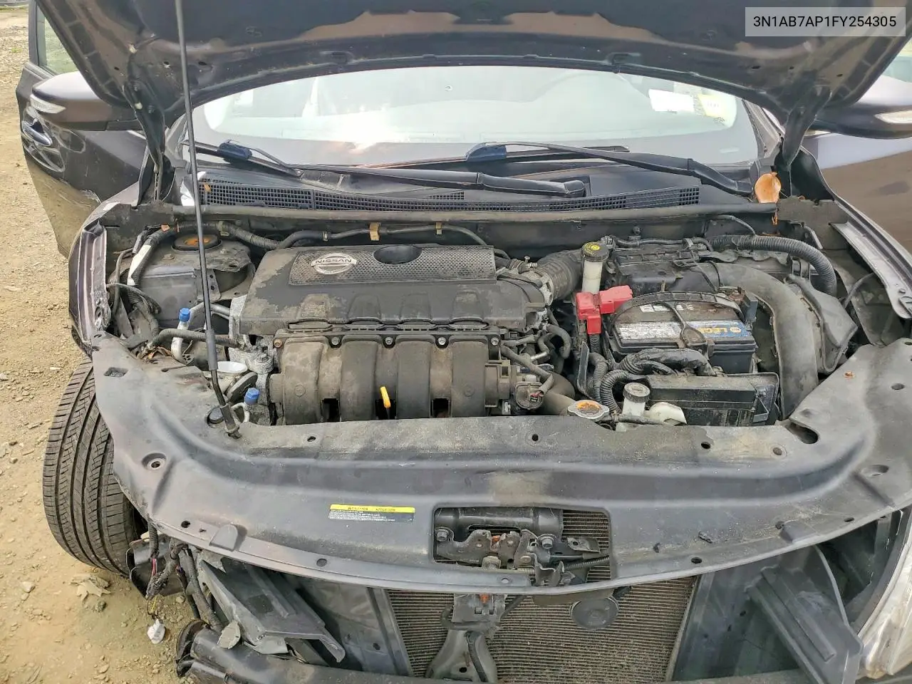 2015 Nissan Sentra Sl VIN: 3N1AB7AP1FY254305 Lot: 60890656