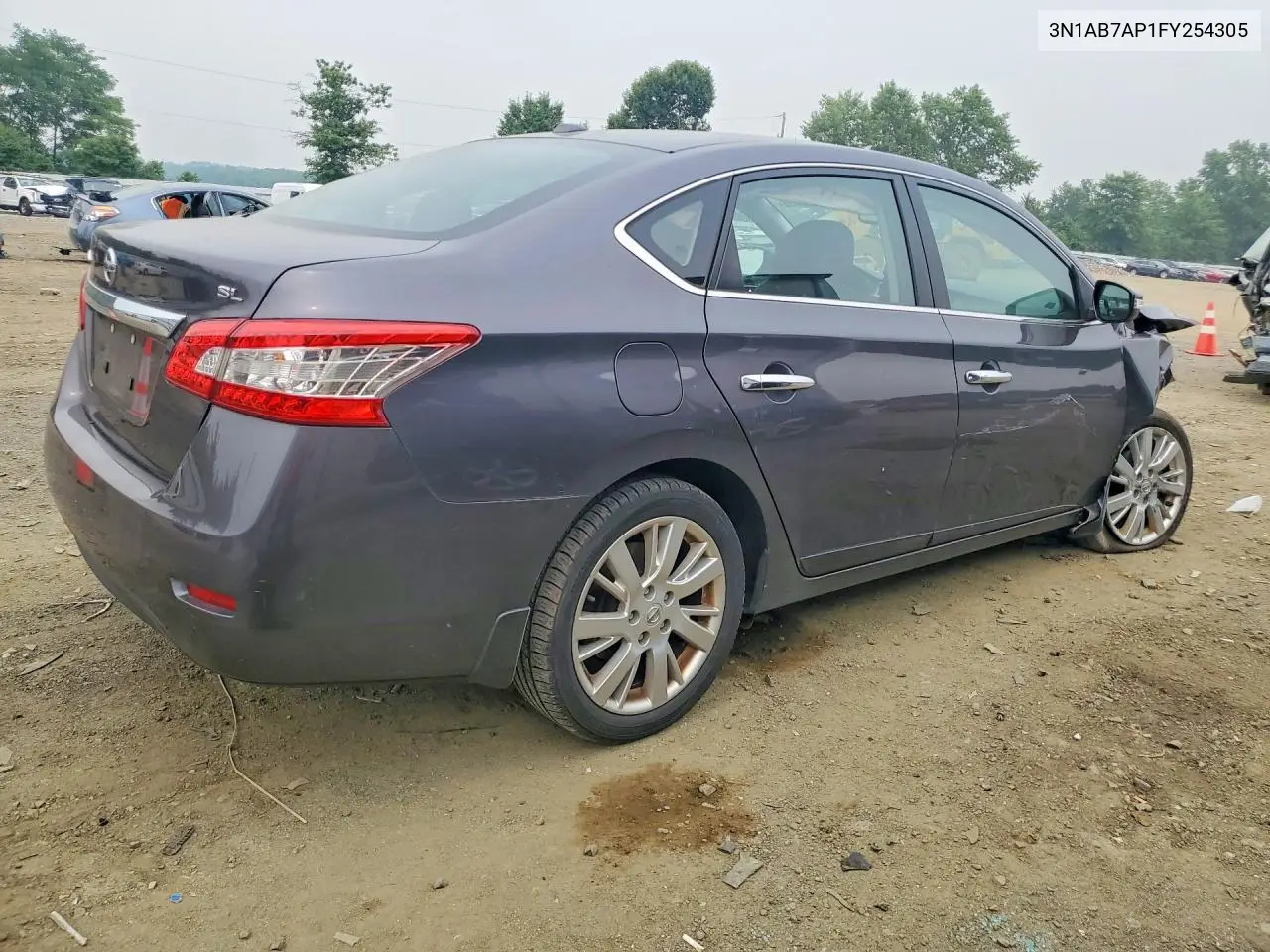 2015 Nissan Sentra Sl VIN: 3N1AB7AP1FY254305 Lot: 60890656