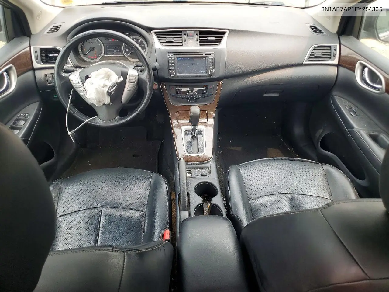 2015 Nissan Sentra Sl VIN: 3N1AB7AP1FY254305 Lot: 60890656